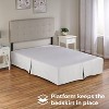 Shopbedding Tailored Bed Skirt with Split Corners,  Available in 14 Colors and Lots of Sizes - 2 of 4