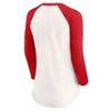 MLB Philadelphia Phillies Women's 3 Qtr Fashion T-Shirt - 3 of 3