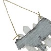 Northlight 4.5" Country Rustic Cow and White Picket Fence Christmas Ornament - 3 of 4