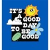 Positive Vibes It’s Good To Be Good Adult Long Sleeve Hoodie - 2 of 2