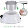 NutriChef Electric Chocolate Melting Pot and Fondue Set - 6 Molds Included (PKFNMK14.5) - 2 of 4