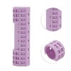 Unique Bargains Women's Heatless Voluminous Hair Roller 2.68"x0.87" Purple 12pcs - 3 of 4