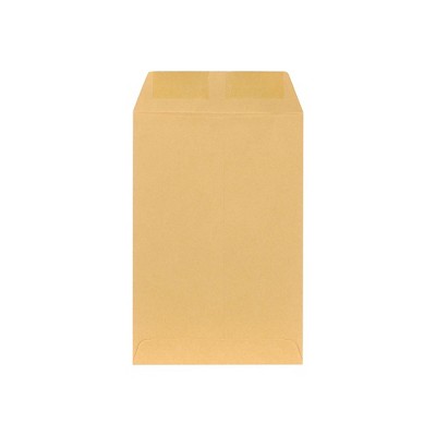 Staples Gummed Closure Kraft Catalog Envelopes 6" x 9" Brown 100/BX 17097