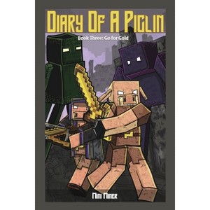 Diary of a Piglin Book 3 - Large Print by  Mini Miner & Waterwoods Fiction (Paperback) - 1 of 1