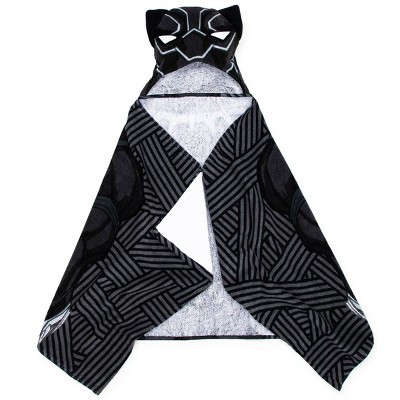 Black Panther Kids&#39; Hooded Towel_0