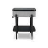 Signature Design by Ashley Contemporary Jorvalee Accent Table  Gray/Black - 4 of 4