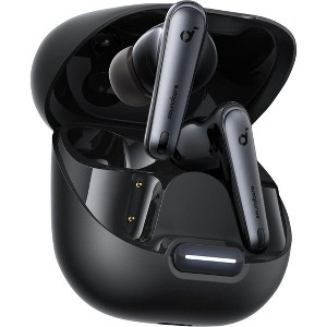Refurbished: Soundcore by Anker Liberty 4 NC Noise Canceling True Wireless Earbud Headphones - Black (A3947) - Manufacturer Refurbished - 1 of 4