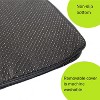 ErgoFoam Ergonomic Foot Rest Under Desk - Premium Velvet Soft Foam Footrest for Desk - Most Comfortable Desk Foot Rest in The World for Lumbar - 4 of 4