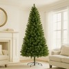 Whisen 6FT Artificial Christmas Tree with 490 Tips and 4-Leg Plastic Stand - Green - 4 of 4