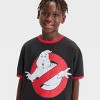 Boys' Ghostbusters Ringer Short Sleeve Graphic T-Shirt - Black - image 2 of 3