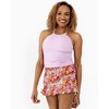 Lilac Double-Cinch Tankini Top - 2 of 2