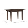 Spencer Wood Dining Table - Hillsdale Furniture - image 3 of 4