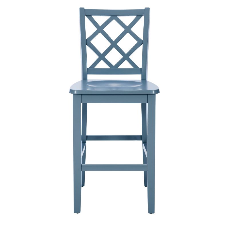 25.25" Shelby X-Back Farmhouse Counter Height Stool - Powell, 1 of 9