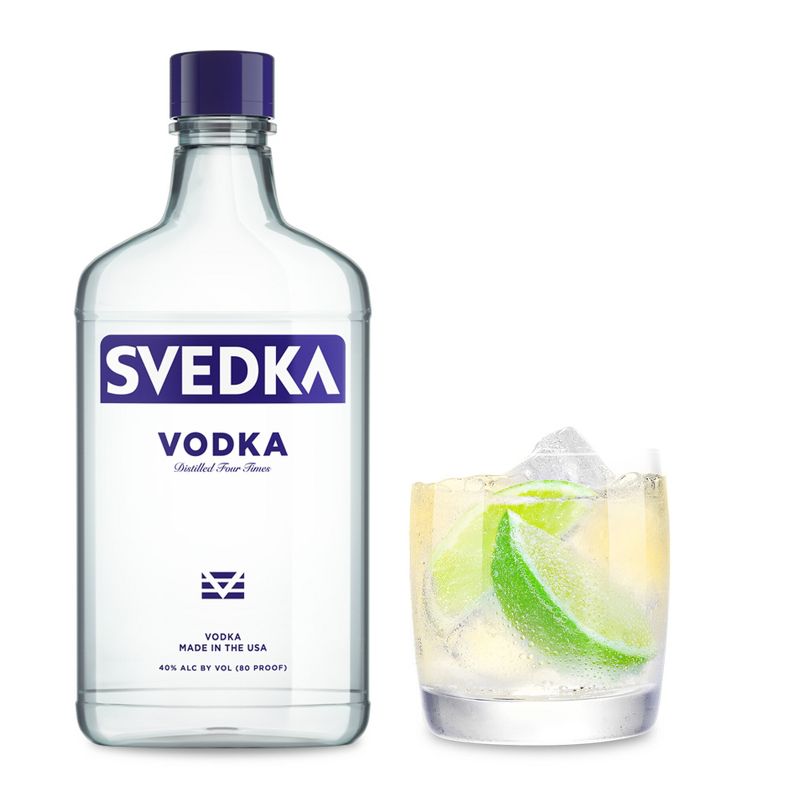 SVEDKA Vodka - 375ml Plastic Bottle, 1 of 9