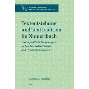 Textentstehung und Texttradition im Numeribuch - (Supplements to the Textual History of the Bible) by  Kirsten M Schäfers (Hardcover) - 1 of 1