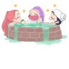 Boys KPop Demon Hunters Rumi, Mira and Zoey Relaxing T Shirt - 2 of 4