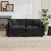 Sapphtopaz Modern Cloud Sofa Couches for Living Room with 2 Layer Upholstered Comfy Sofa with Chenille Fabric for Living Room,Apartment - 4 of 4
