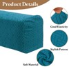 Unique Bargains Non-Slip Stretch Jacquard Couch Armrest Slipcovers 2 Pcs - 3 of 4