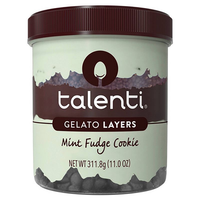 Talenti Gelato Layers Mint Fudge Cookie - 11oz, 1 of 10