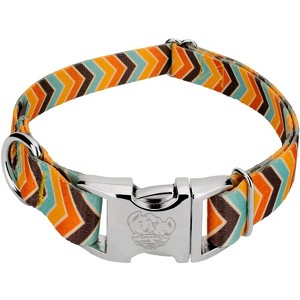 Country Brook Petz Premium Dog Collar - Chevron and Arrows Collection - 1 of 4