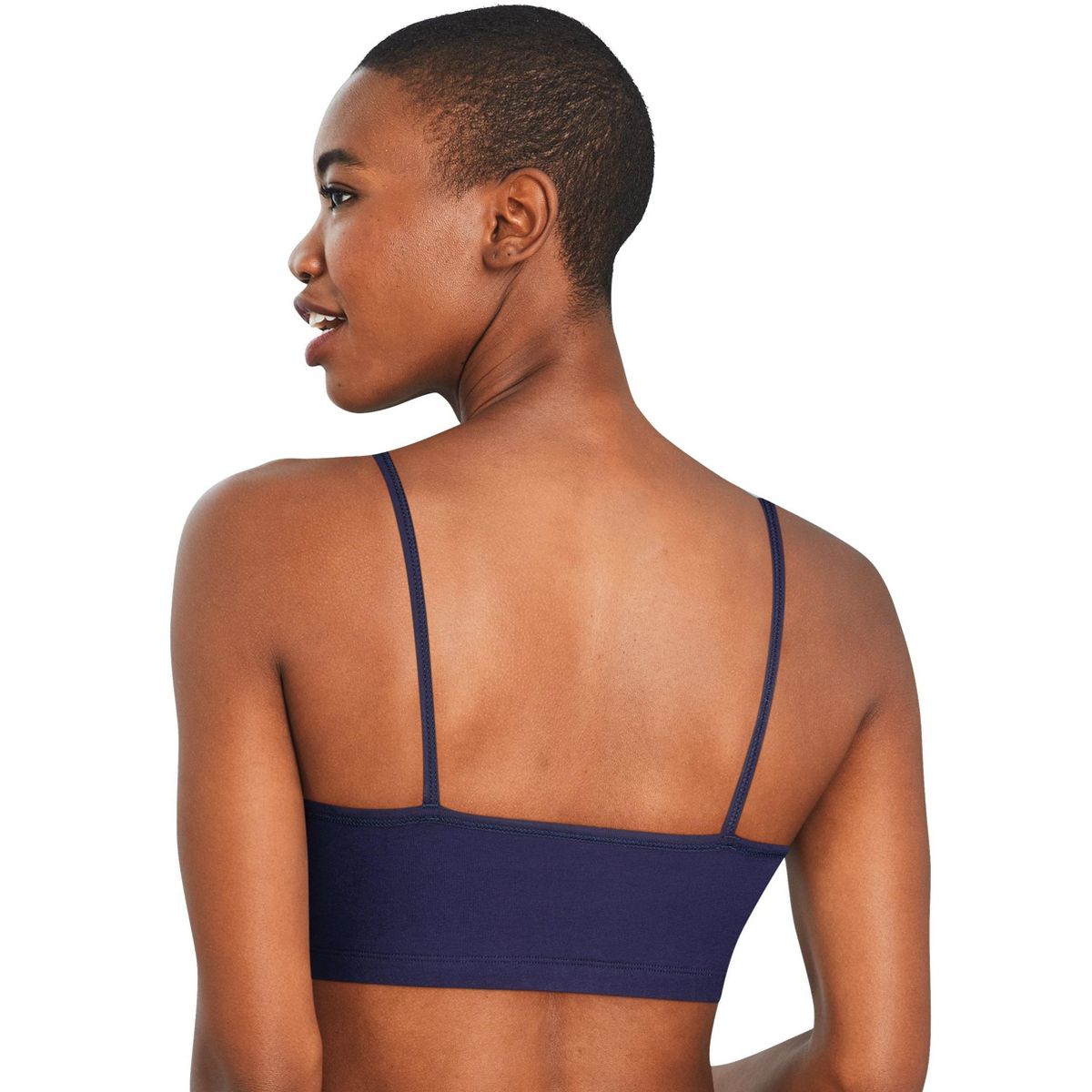 Hanes Women's String Crop Bralette, 3-Pack - thumbnail 3