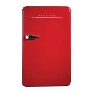 Magic Chef® 3.2-Cu. Ft. ENERGY-STAR® Certified Retro Mini Fridge with Manual Defrost (Red) - 1 of 4