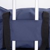 Vynxaria 3-Piece Blue Softshell Luggage Set 18" Spinner Suitcase Travel Bag Toiletry Pouch Lightweight Durable - 2 of 4