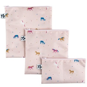 Tiny Twinkle Reusable Snack Bags, Machine Washable, BPA-Free for Baby and Toddler Food - 1 of 3