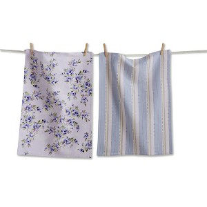 Tag Lavender Floral Dishtowel Set - Soft Kitchen Towels for Everyday Use, Machine Washable, 26 x 18 Inches - 1 of 1