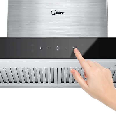 30-Inch Stainless Steel Convertible Wall-Mounted Range Hood with Charcoal Filter