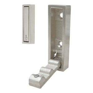 Unique Bargains 90° Foldable Coat Hook Invisible Perforated Fixed Wall - 1 of 4