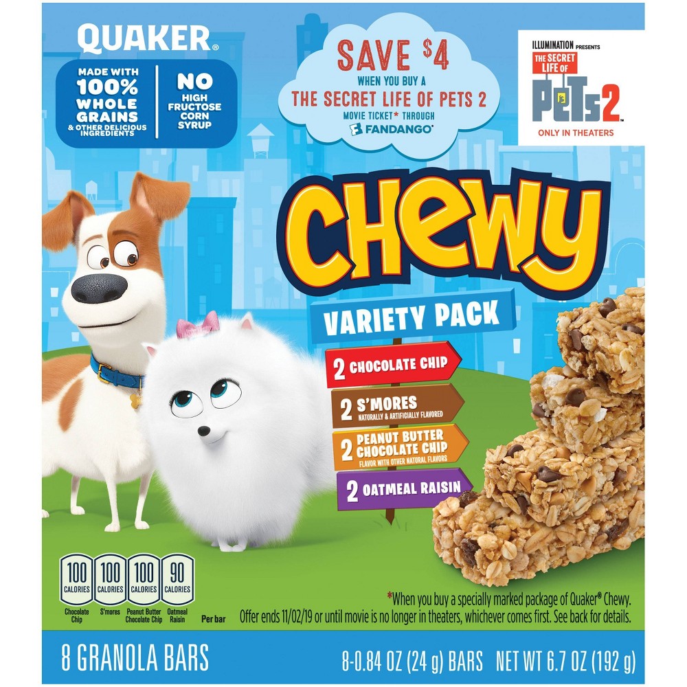 UPC 030000311882 product image for Quaker Chewy Gingerbread Spice Granola Bars - 8ct | upcitemdb.com