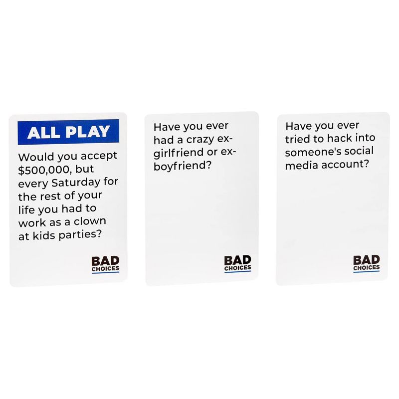 BAD CHOICES - The Have You Ever? Party Game + After Dark Edition Set, 4 of 8