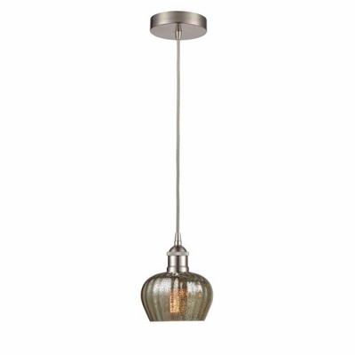 Fenton - 1 Light Mini Pendant In Industrial Style-8.25 Inches Tall and 6.5 Inches Wide
