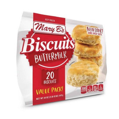 Mary B's Frozen Buttermilk Biscuits - 44oz/20ct : Target