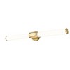 Cooper 1-Light LED Vanity Light - Brushed Nickel, Art Deco Design, 32" Wide, Dimmable - 4 of 4