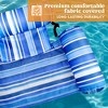 SYNCFUN 2 Packs Inflatable Pool Lounge Chairs,Blow up Pool Noodles Floats for Adults, Floating Water Chair for Pool Party Summer Water Fun - 3 of 4