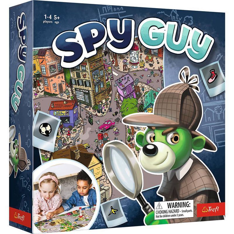 Trefl GamesSpy Guy Game: Cooperative Mystery, 3+ Feet Board, Clue-Finding, 1-4 Players, Creative Thinking, 2 of 6