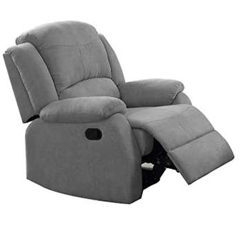 Zorina 37" Accent Chairs Gray Fabric - Acme Furniture