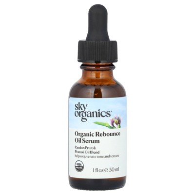 Sky Organics Organic Rebounce Oil Serum, 1 fl oz (30 ml)
