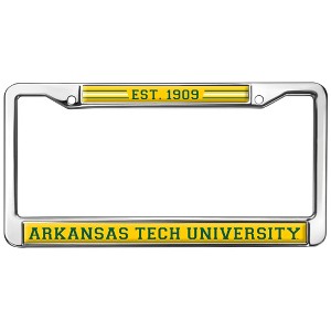 Arkansas Tech University Full Size Standard License Plate Metal Frame - 1 of 4