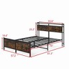 Iron Iron Bed Frame, Metal Bed Frame, Wrought Iron Bed Frame, Iron Platform Bed Frame, Iron Canopy Bed Frame - 3 of 4