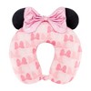 Minnie Blush bows 3D ears abd bow travel pillow - image 2 of 4