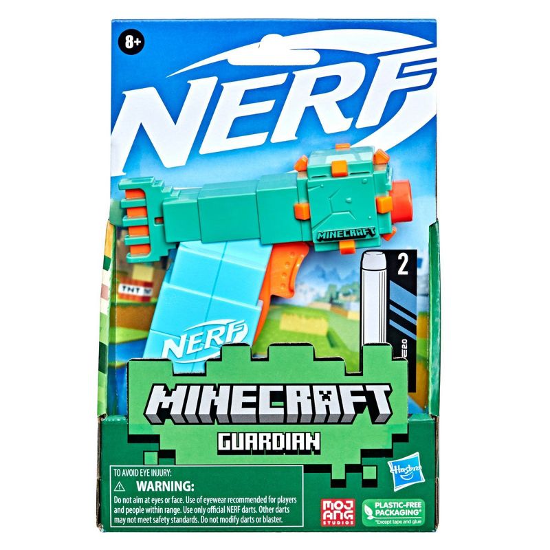 NERF MicroShots Minecraft Guardian Blaster, 3 of 8