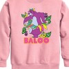 Boys' - Disney - Baloo Stickers Graphic Long Sleeve Fleece Sweatshirt - 2 of 4