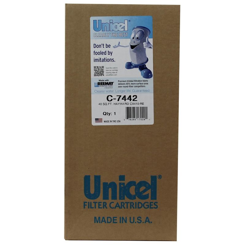 Unicel C-7442 40 Square Foot Media Replacement Pool Filter Cartridge with 120 Pleats, Compatible with Hayward Pool Products, 5 of 7