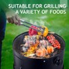 KTMBDW Vertical Multi-Layer Steel Charcoal Smoker, Heavy Duty Round Charcoal BBQ Grill for Outdoor Smoking Grill with Thermometer Outdoor Home Party - 4 of 4