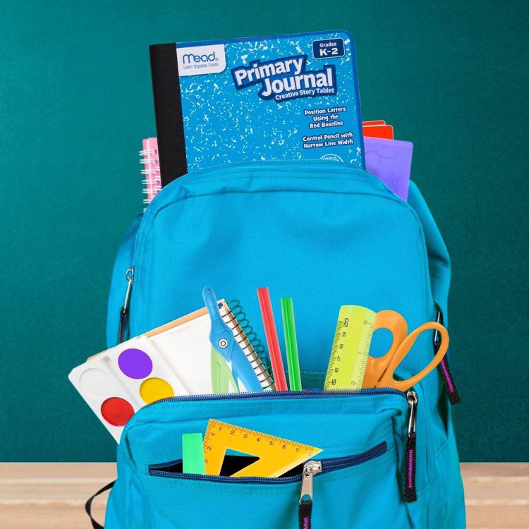 Mead Primary Journal Half Page Ruled Writing Tablet: K-2 Composition Notebook with Picture Space, 200 Pages, Hard Cover, 6 of 7