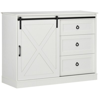 Barn door deals sideboard buffet