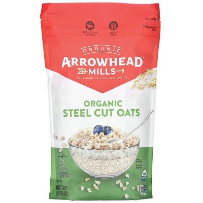 Arrowhead Mills Organic Steel Cut Oats - 24 oz Pkg.
